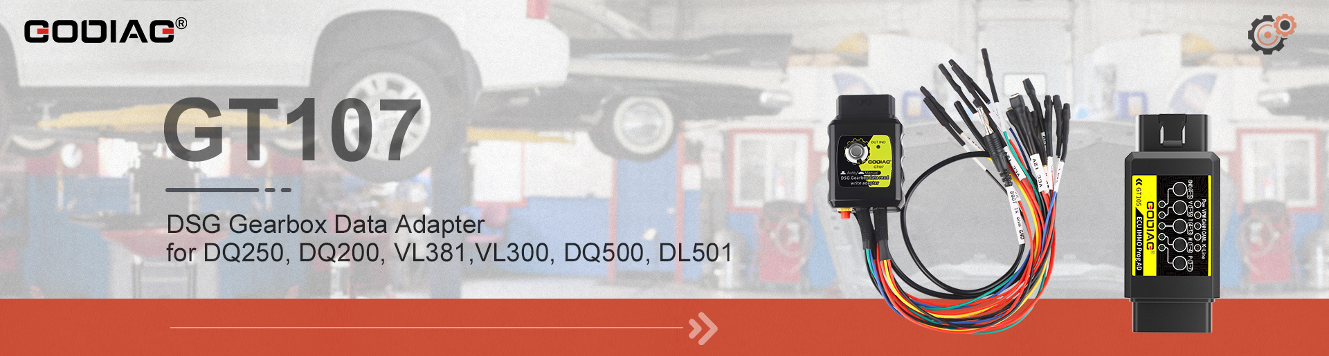 Godiag GT107 DSG Gearbox Data Read Adapter
