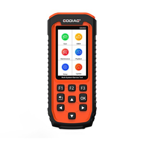 [US/UK/CZ Ship] GODIAG GD202 Engine ABS SRS Transmission Four System Scan Tool with 11 Special Functions
