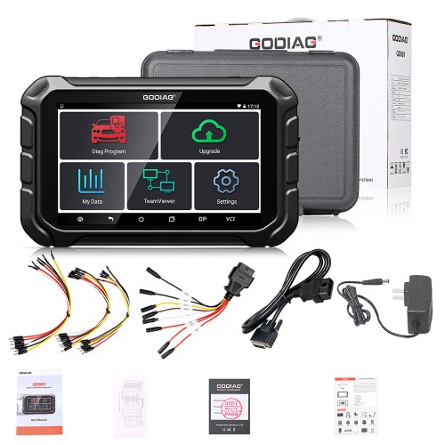 GODIAG GD801 ODOMaster 7 inch Tablet OBDII Odometer Correction Tool One Year Free Update Online