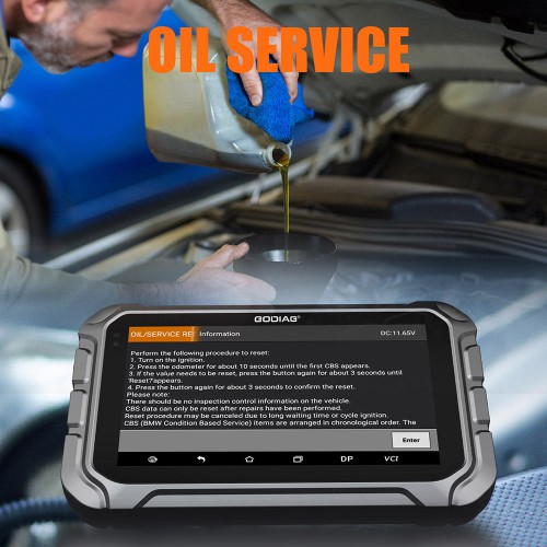 GODIAG GD801 ODOMaster 7 inch Tablet OBDII Odometer Correction Tool One Year Free Update Online