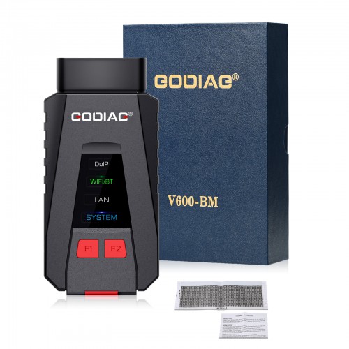 GODIAG V600-BM Diagnostic and Programming Tool for BMW Supports DOIP K-Line CAN FD Same Functions As BMW ICOM A2/ICOM Next