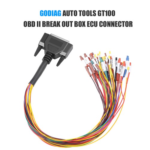 Colorful Jumper Cable DB25 for GODIAG GT100