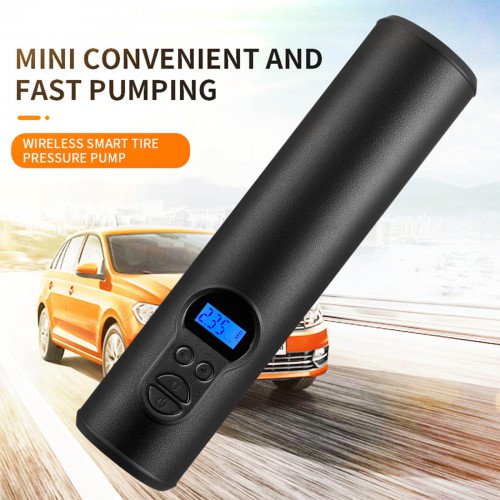 Wireless Smart Tire Pressure Pump 2000mAh 12.4V 150PSI 15-Cylinder Air Pump Fast Pumping for Car Bike Motorcycle Ball
