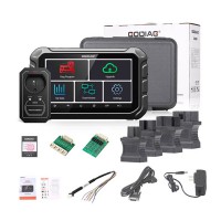[US/CZ Ship] GODIAG GD801 Key Programmer and Mileage Correction Tool with Multi-Language Get Free Gift Godiag GT100