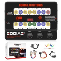 GODIAG GT100 OBDII Protocol Detector OBD2 Break Out Box ECU Connector