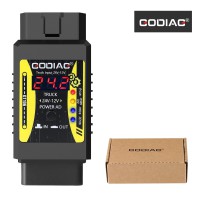 2023 Godiag GT106 24V to 12V Heavy Duty Truck Adapter for X431 for Truck Converter Heavy Duty Vehicles Diagnosis Support ThinkCar/Thinkcar2/Thinkdiag