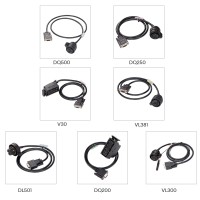 GODIAG GT107+ Gearbox Cable 7-in-1 Set for V30/ DQ200/ DL501/ VL300/ VL381/ DQ500/ DQ250